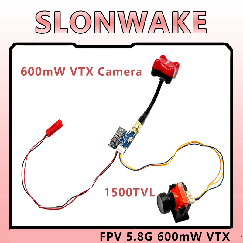Drone Racing Camera - SLONWAKE 5.8G TS5823 PRO Mini Transmissor