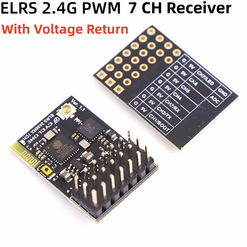 Drone Racing Receiver - Antena de tubo ELRS cobre para