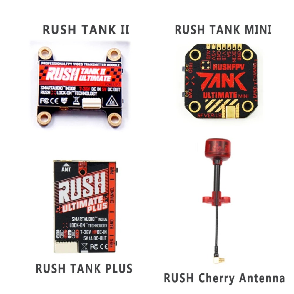 RUSH TANK Ultimate II/Mini/PLU - Drone Racing Receiver avaliação e preço